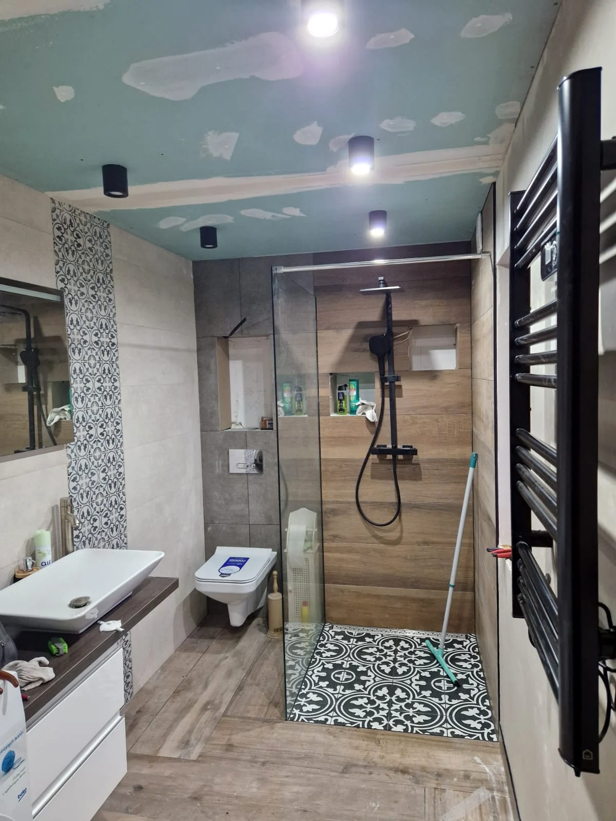 Badkamer na renovatie
