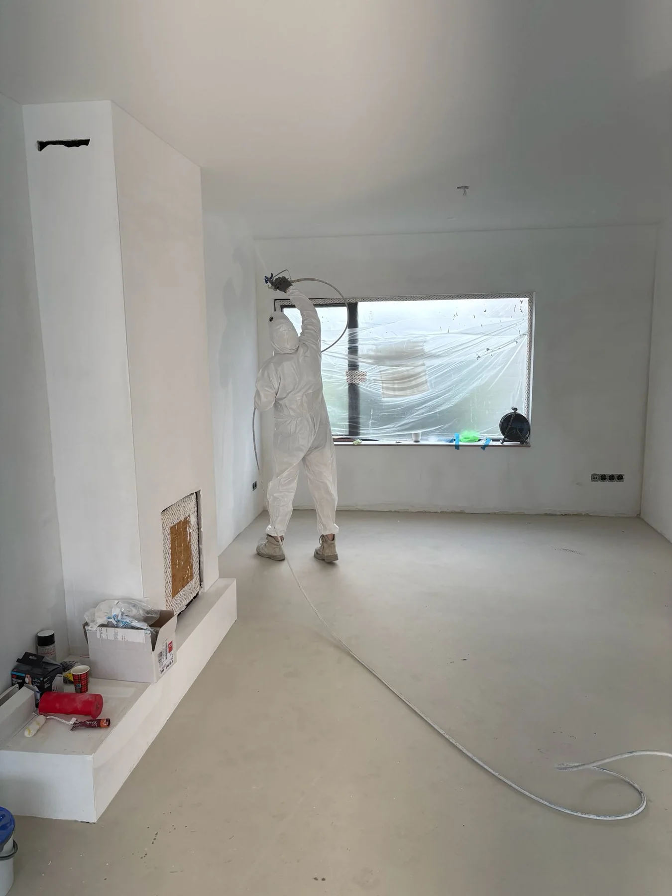Wandafwerking door UZOR